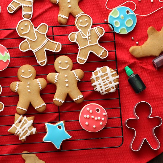 Chewy Gingerbread Cookies