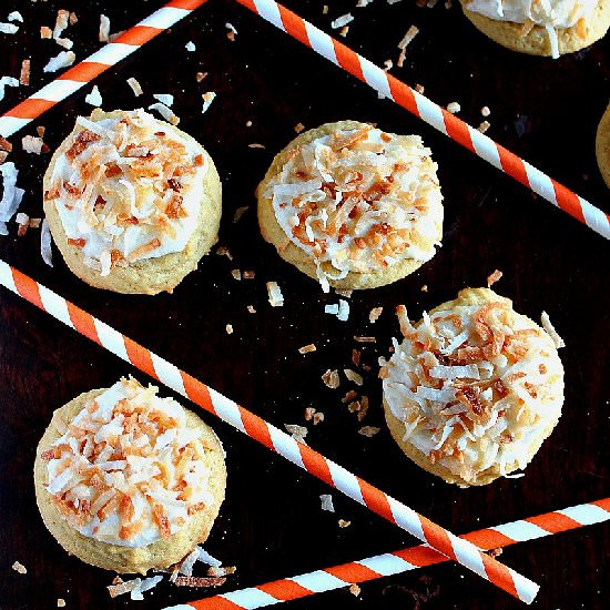 Coconut Cream Cookies