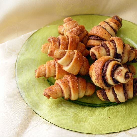 Chocolate& Cinnamon Rugelach