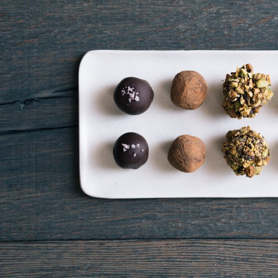 Dark Chocolate Truffles