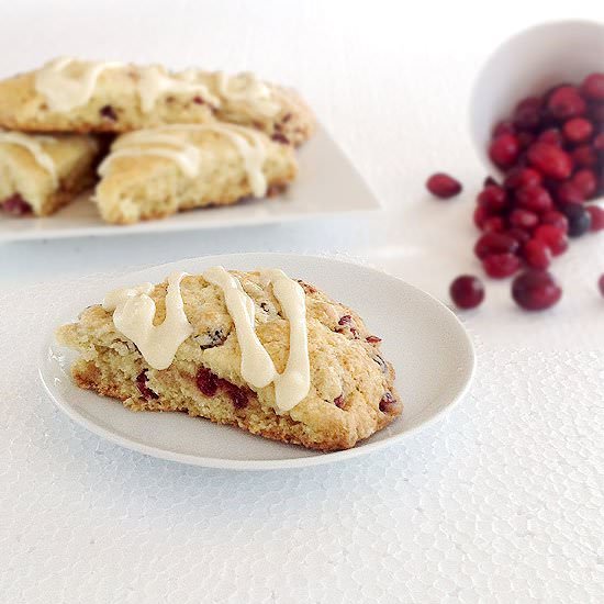 Cognac & Cranberry Scones