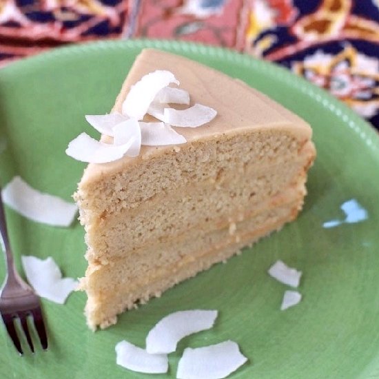 Healthy Coconut Cake, Guilt Free!