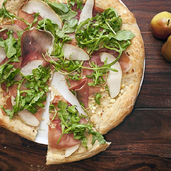 Pear and Prosciutto Pizza