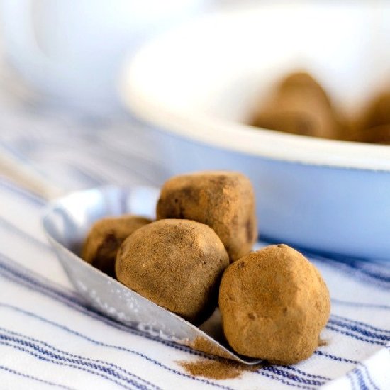 Chocolate and Licorice Truffles