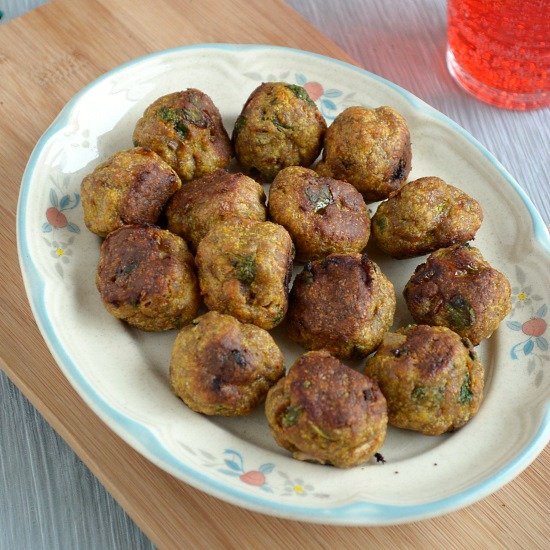 Baked Turkey Meatballs