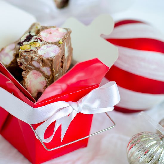 Christmas Rocky Road