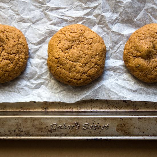 Triple Ginger Cookies