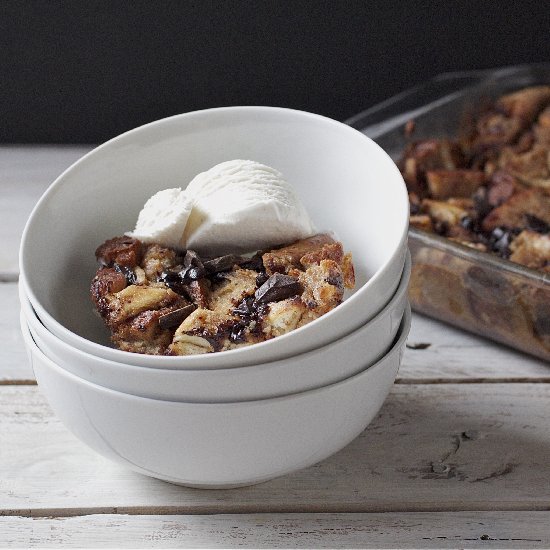 Mocha Bread Pudding