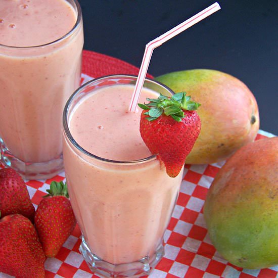 Strawberry Mango Smoothie