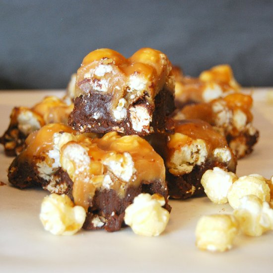 Triple-Caramel Popcorn Fudge