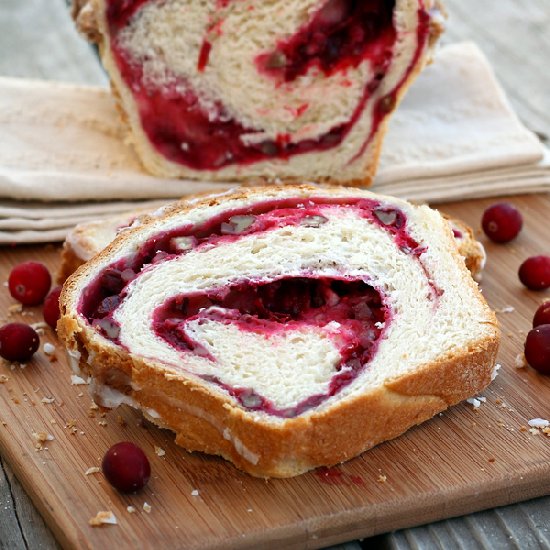 Cranberry Swirl Bread