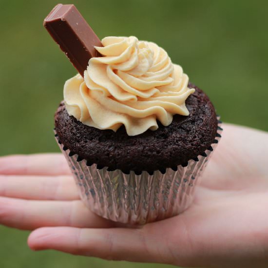 Kit Kat Cupcakes