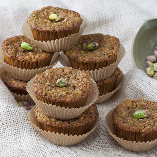 Pistachio Date Muffins