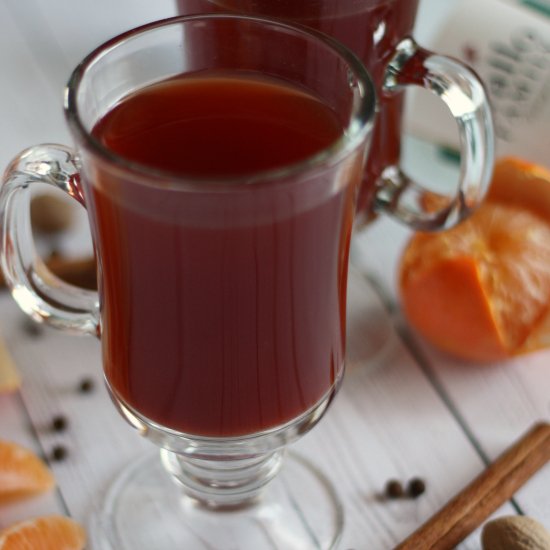 Mandarin Spice Mulled Wine