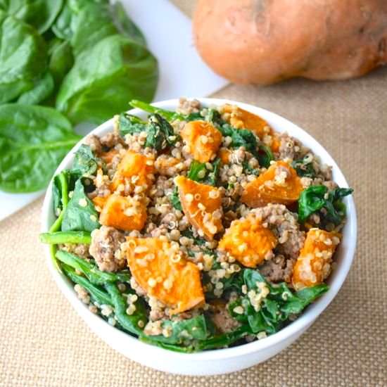 Sweet Potato Quinoa Bowl