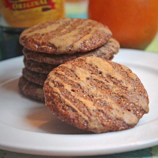 Molasses Orange Espresso Cookies