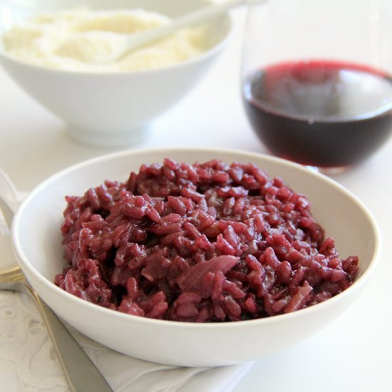 Red Wine Risotto