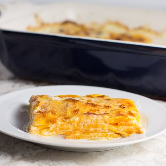 Butternut Squash Gratin