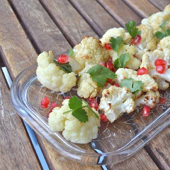 Roasted Cauliflower Salad