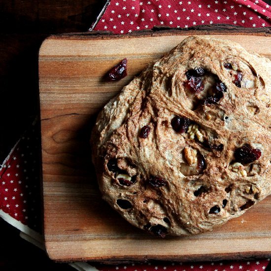 Cranberry Walnut Bread