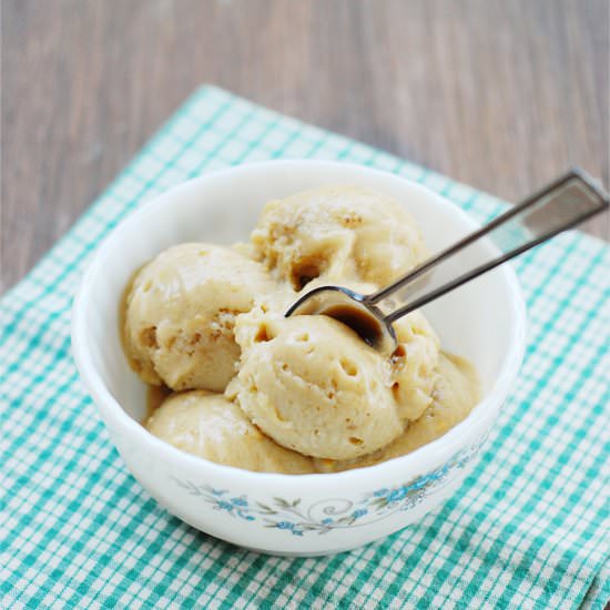 Banana Peanut Butter Ice-Cream