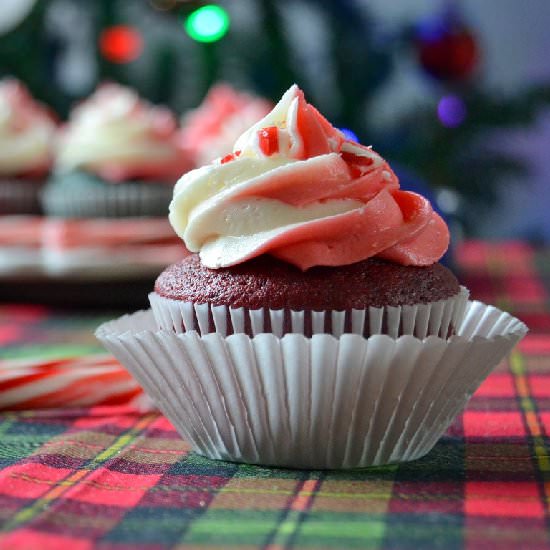 Red & Green Velvet Cupcakes