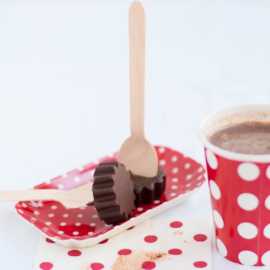 Hot Chocolate on a Spoon