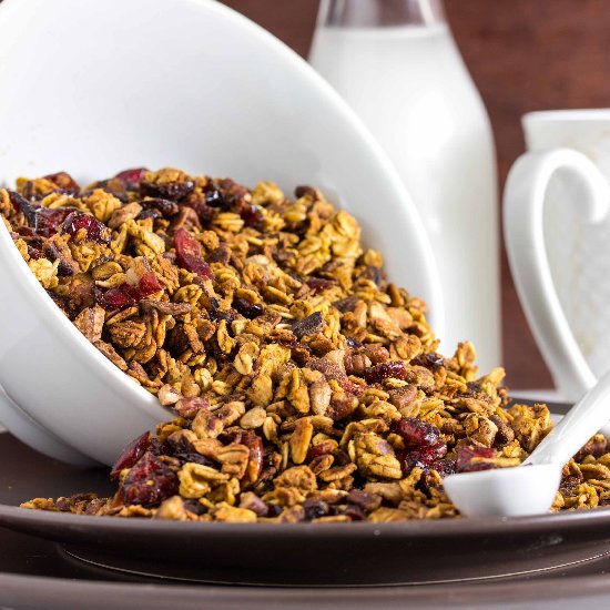 Maple Pumpkin Granola