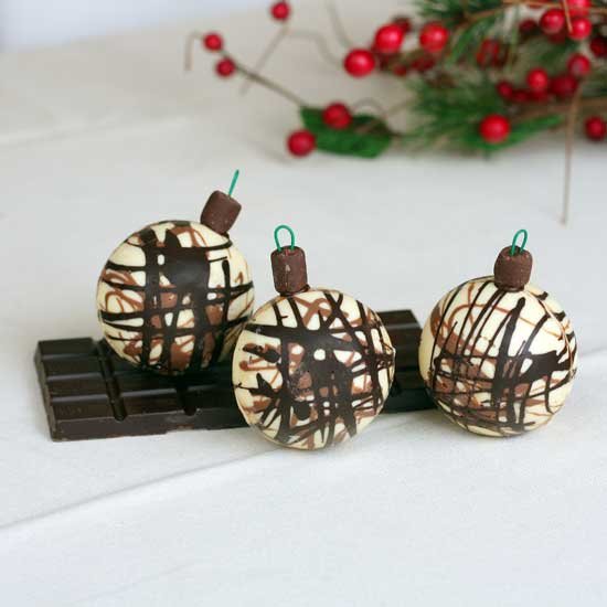 Chocolate Christmas Ornaments