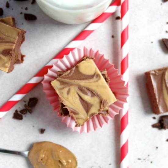 Clean Eating Choc PB Fudge