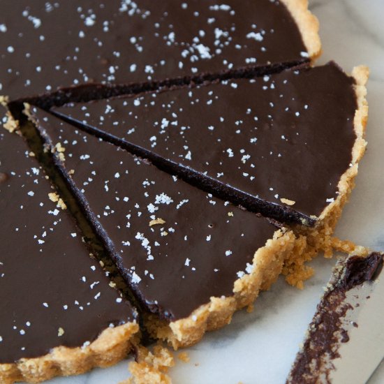 Salted Chocolate Tart