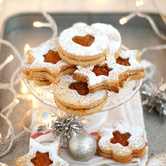 Orange shortbreads