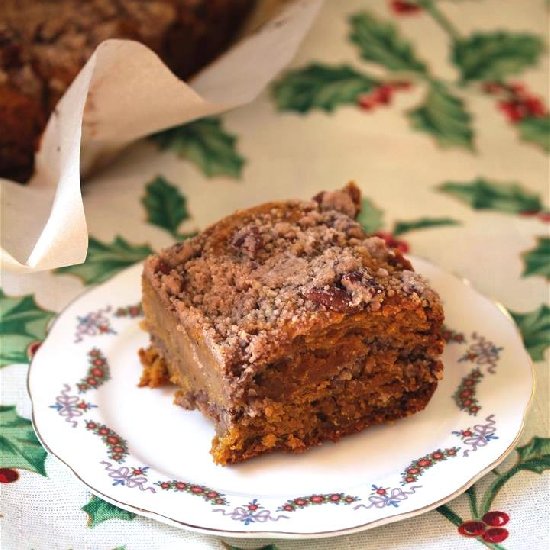 Pumpkin Coffee Cake with Pecans