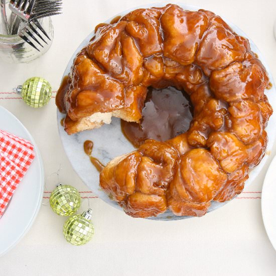 Sticky Toffee Monkey Bread