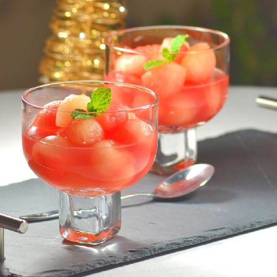 Watermelon on the Rocks