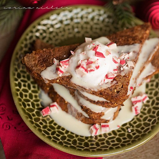 Peppermint Crunch French Toast