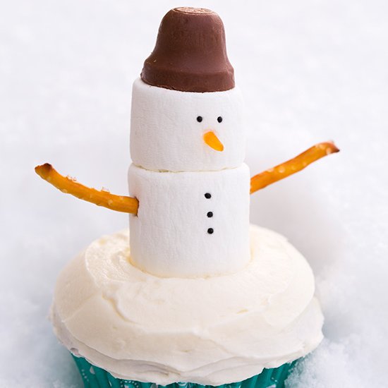 Snowman Cupcakes