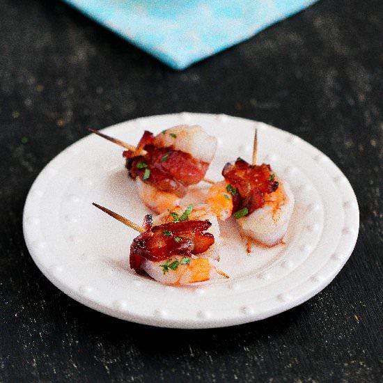 Bacon Wrapped Shrimp