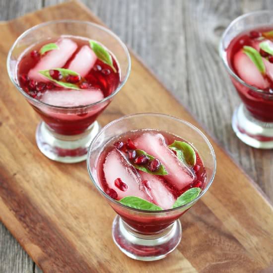 Pomegranate Cranberry Cocktail