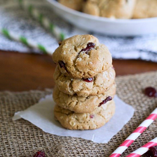 Cranberry Oatmeal Cookies