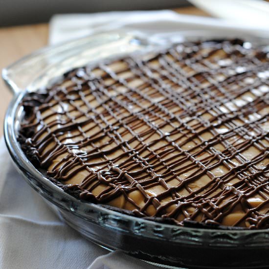 Peanut Butter & Biscoff Pie.