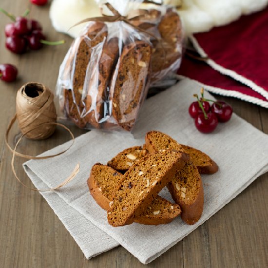 Gingerbread Biscotti