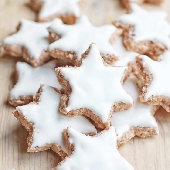 Zimtsterne – German X-Mas Cookies