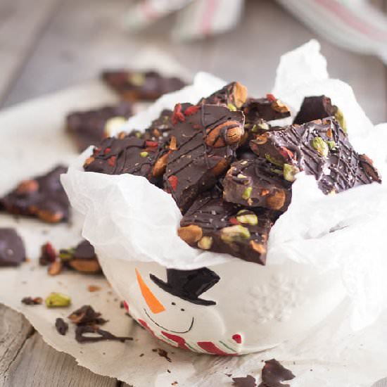 Paleo Dark Chocolate Bark