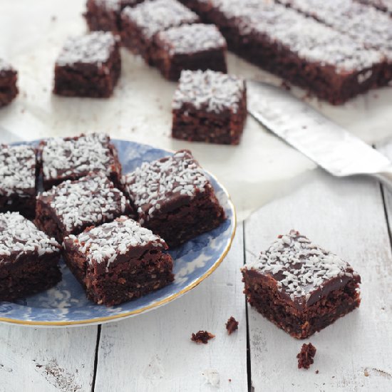 Chocolate Coconut Slice