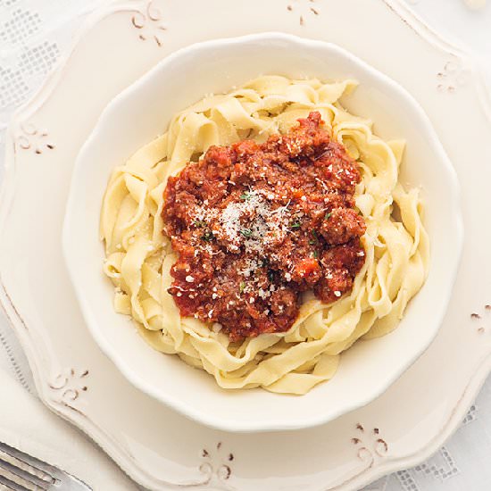 Homemade Pasta with Ragù