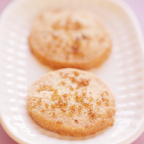 Eggless Lavender Biscuits