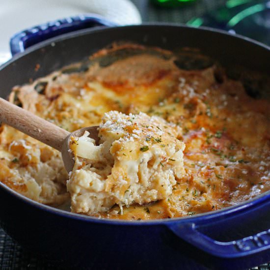 Creamy Cauliflower Gratin