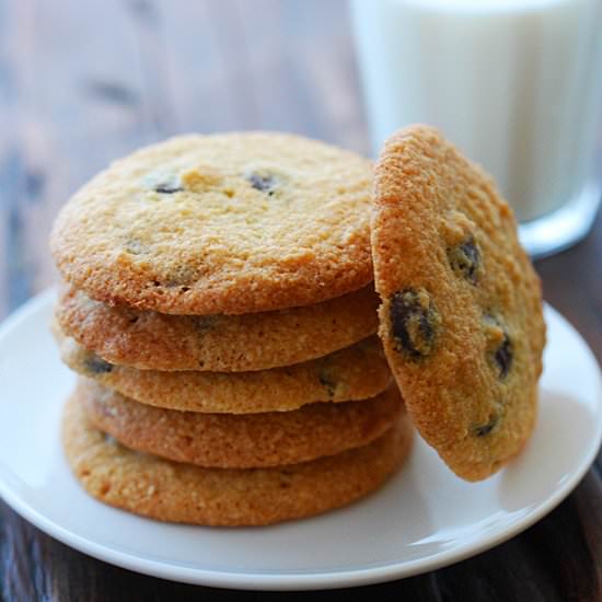 Gluten Free Chocolate Chip Cookies