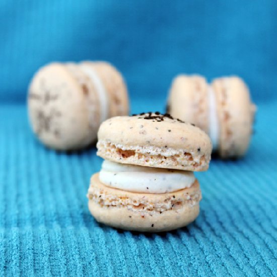 Earl Grey Tea Macarons